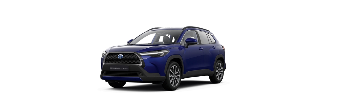 Toyota-corolla-Cross-exterieur-schuinvoor-blauw