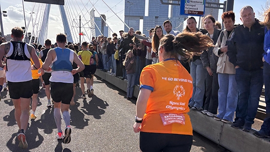 Toyota Special Olympics marathon Erasmusbrug